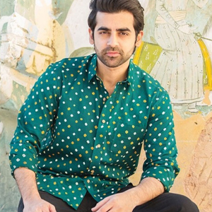 Green Printed Tshirt