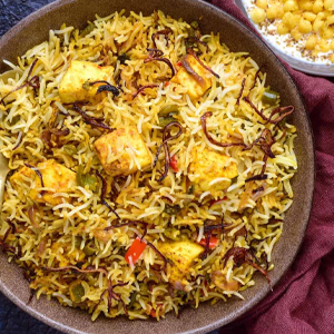 Paneer Biryani