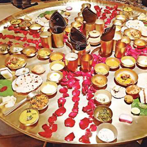 Thali for four